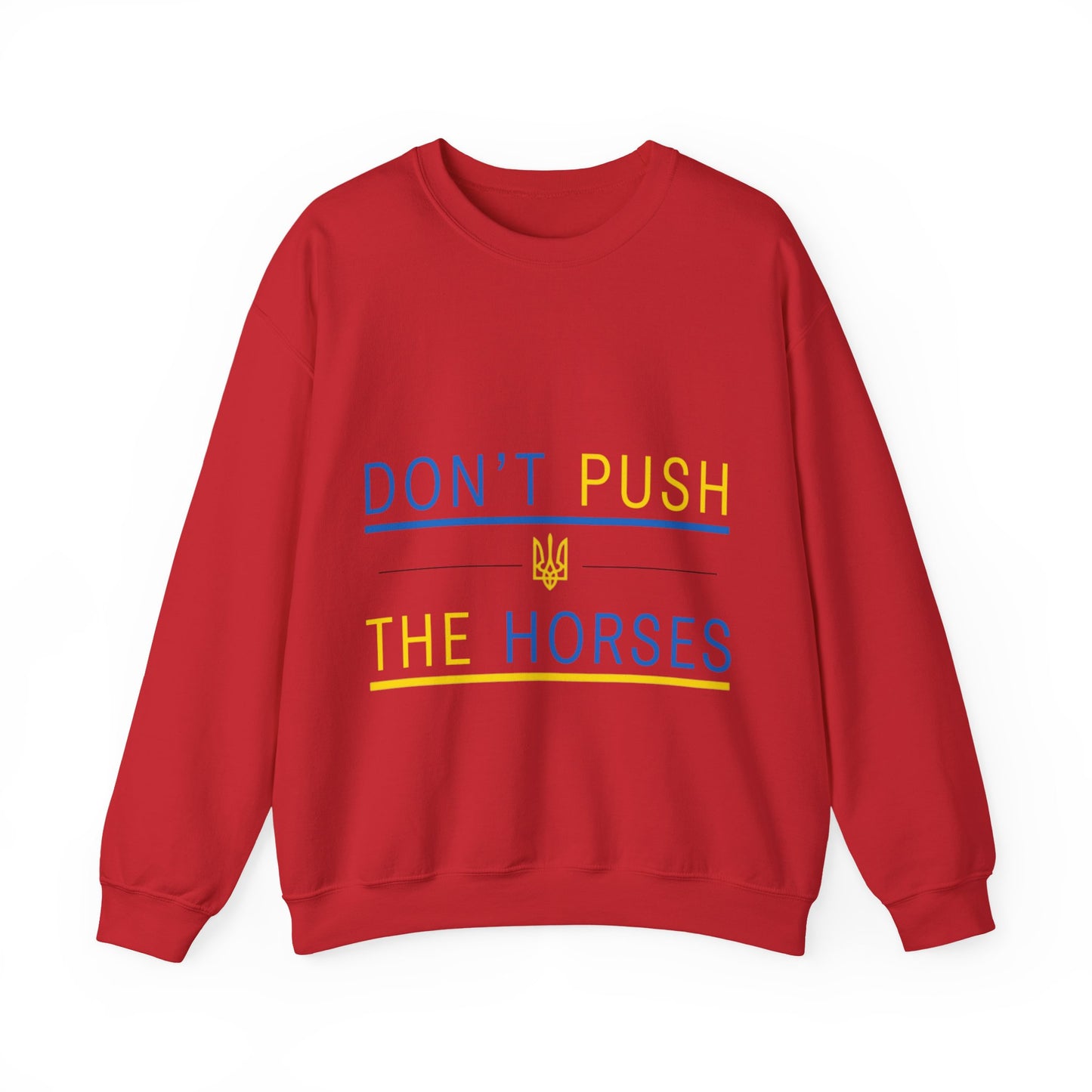 Sweatshirt Don't Push The Horses | DPTH