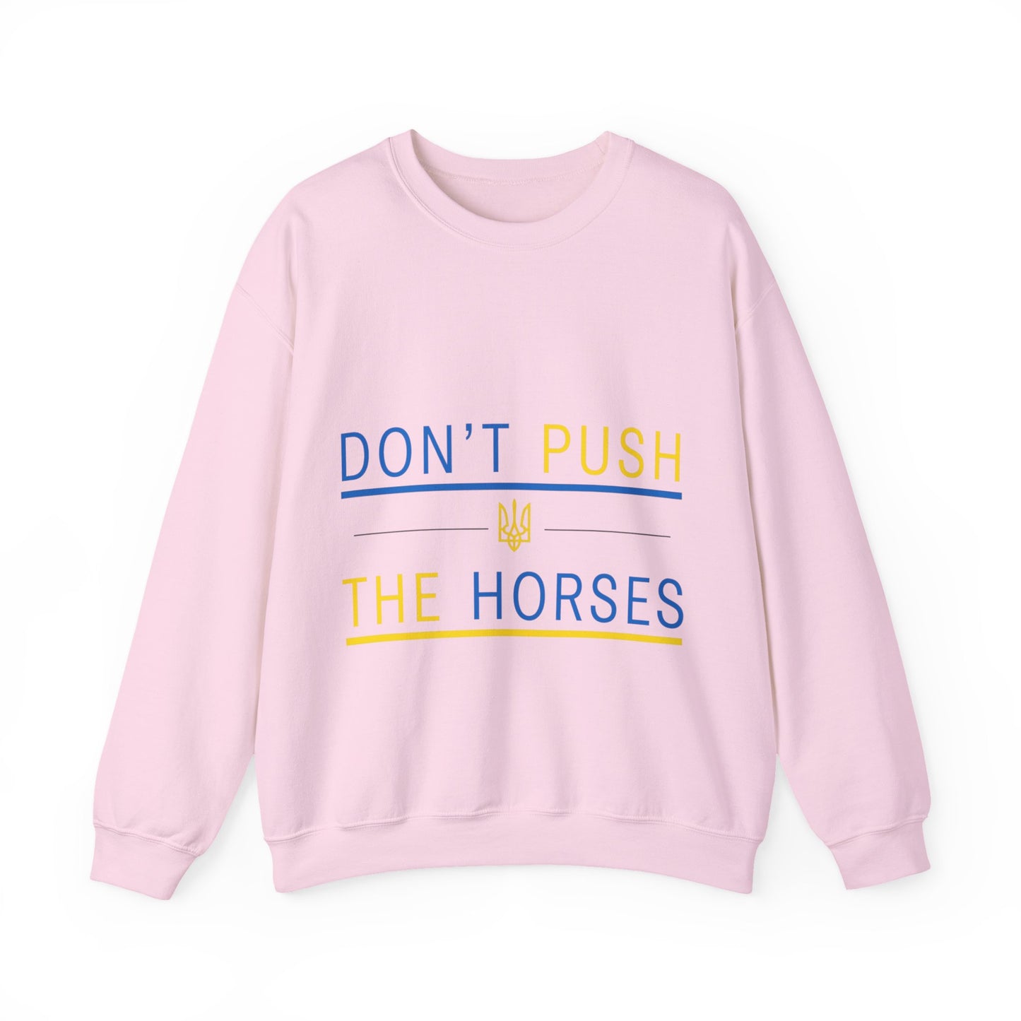 Sweatshirt Don't Push The Horses | DPTH
