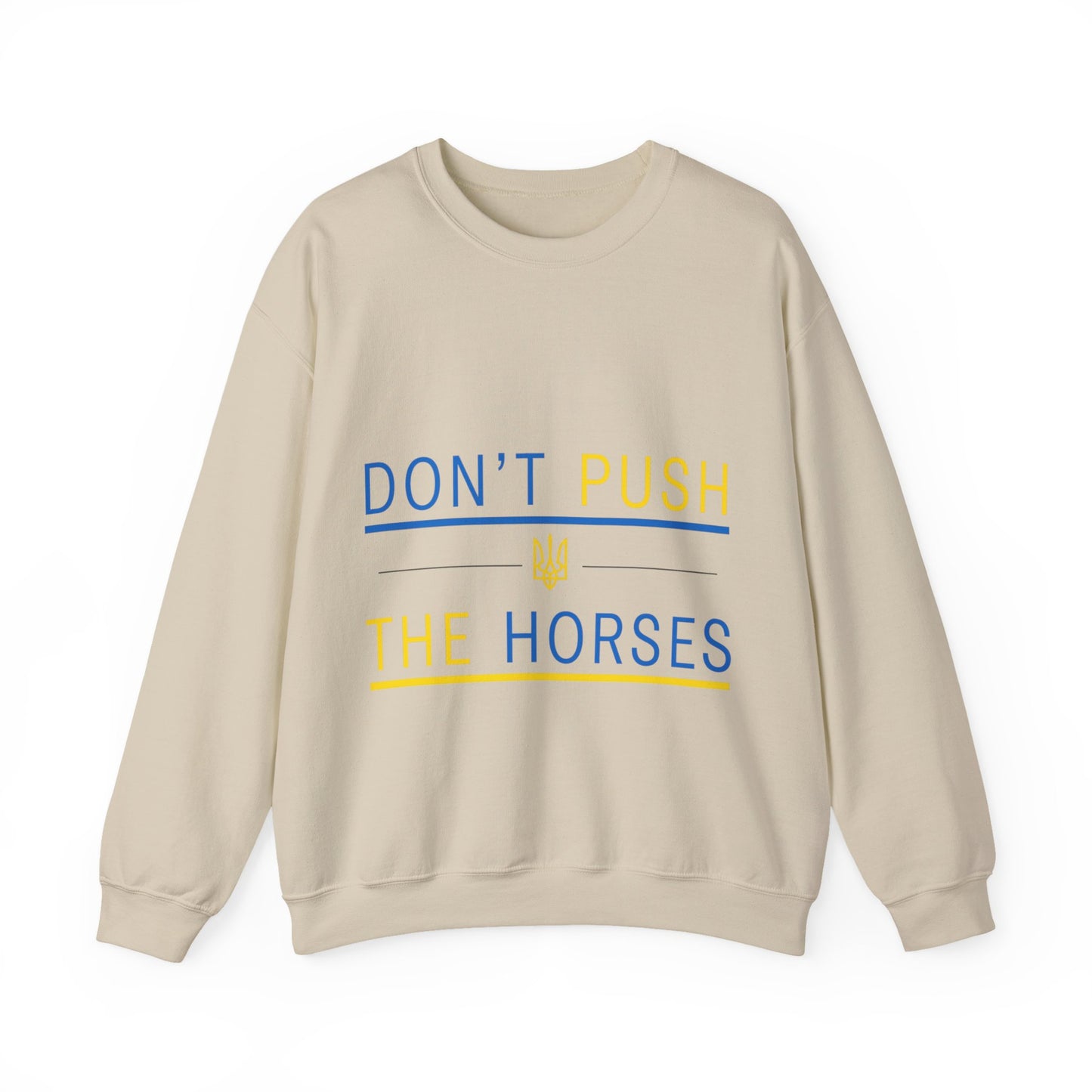 Sweatshirt Don't Push The Horses | DPTH