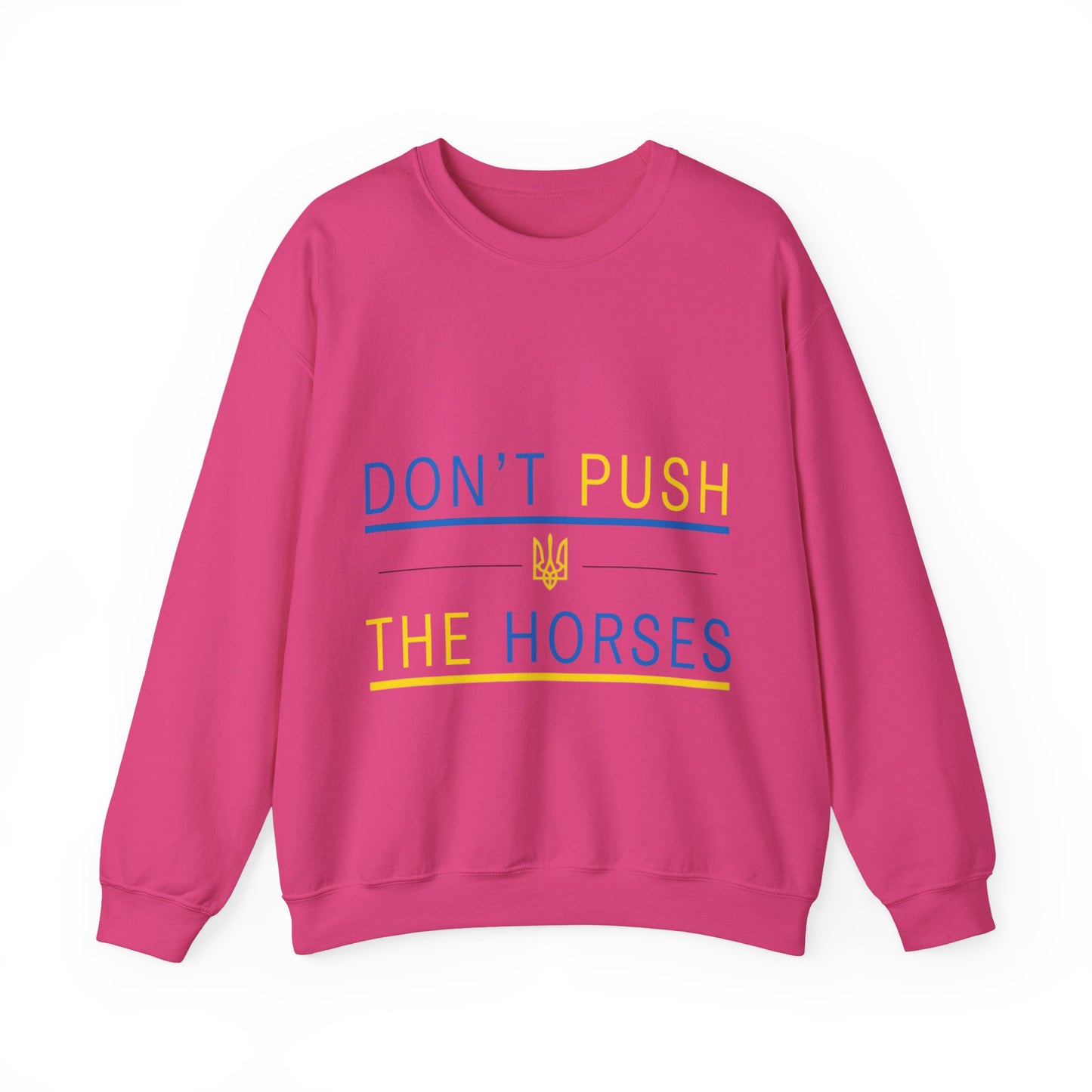 Sweatshirt Don't Push The Horses | DPTH