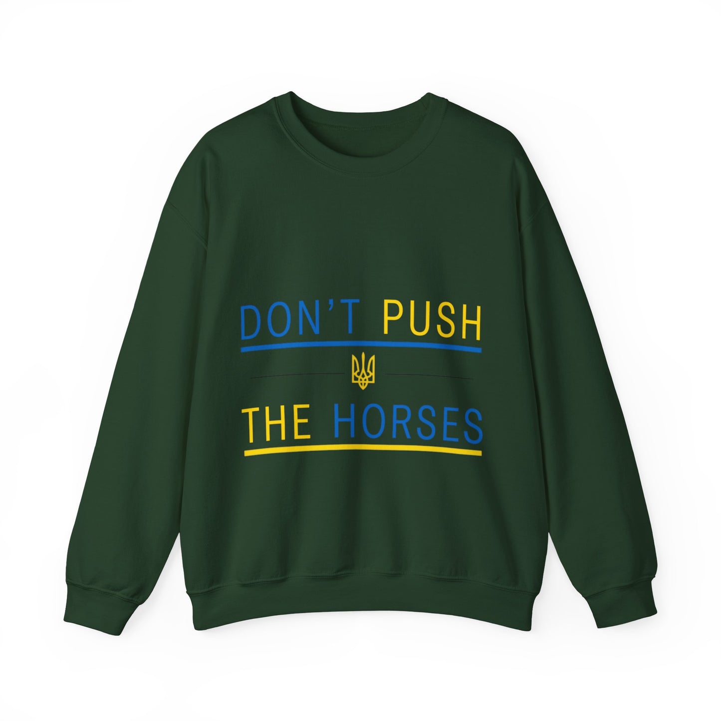 Sweatshirt Don't Push The Horses | DPTH