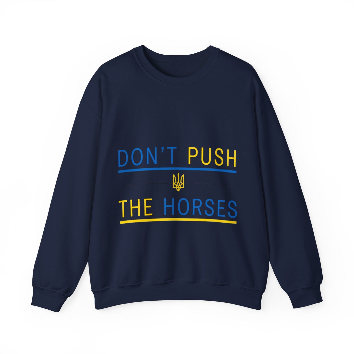 Sweatshirt Don't Push The Horses | DPTH