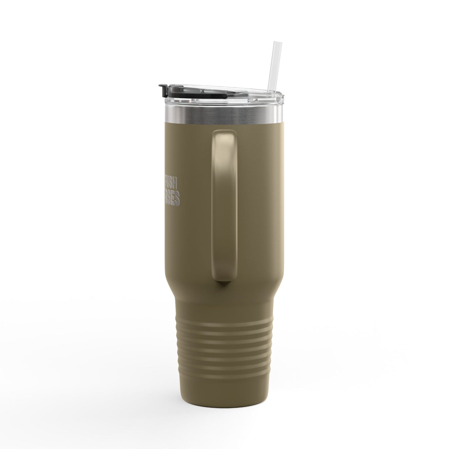 Insulated Travel Mug, 40oz - Don't Push The Horses | DPTH