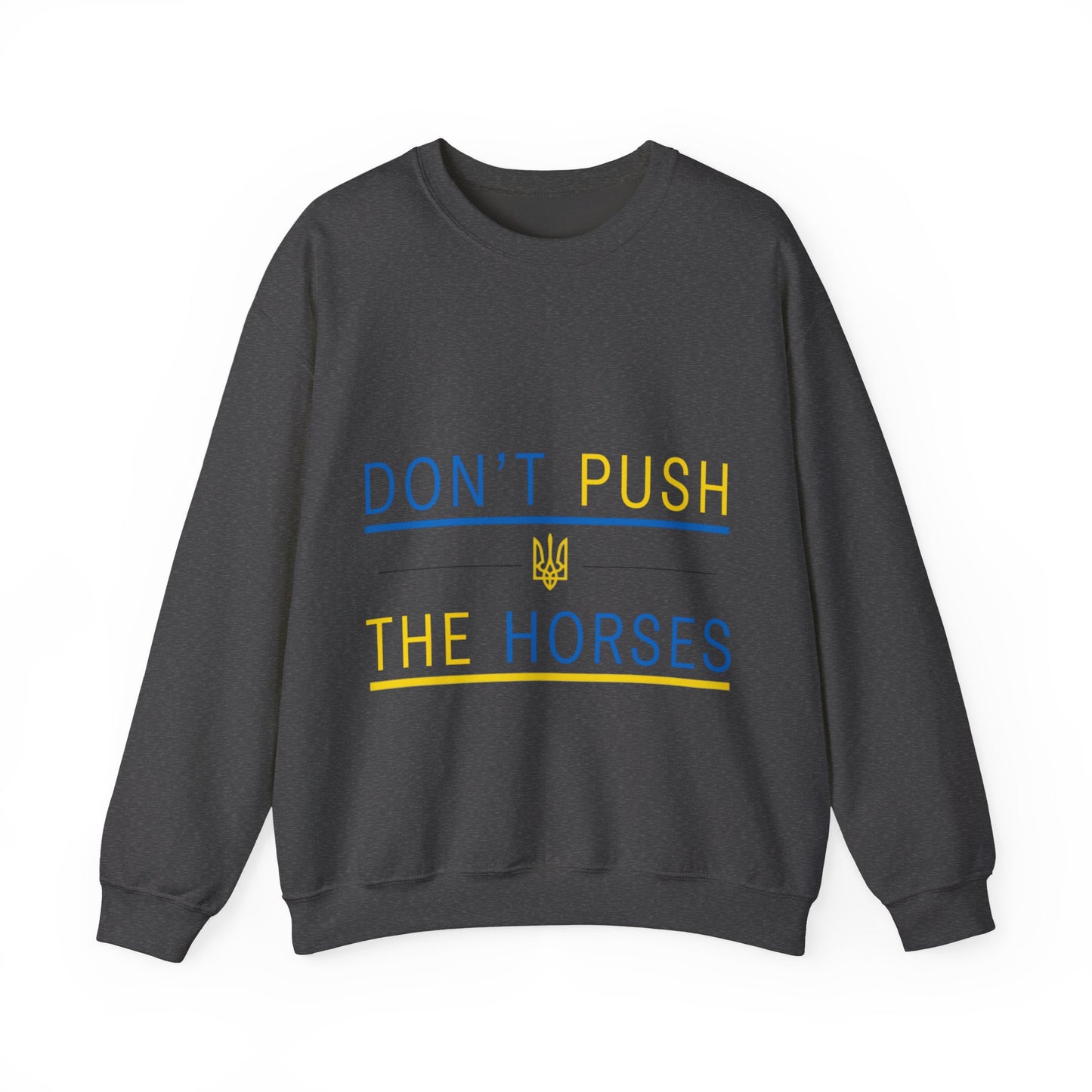 Sweatshirt Don't Push The Horses | DPTH