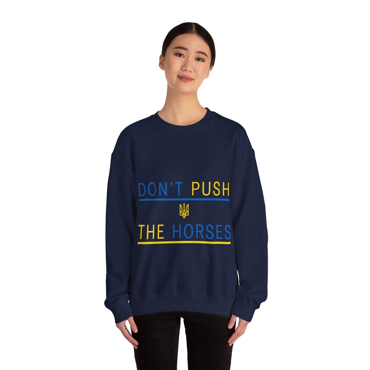 Sweatshirt Don't Push The Horses | DPTH