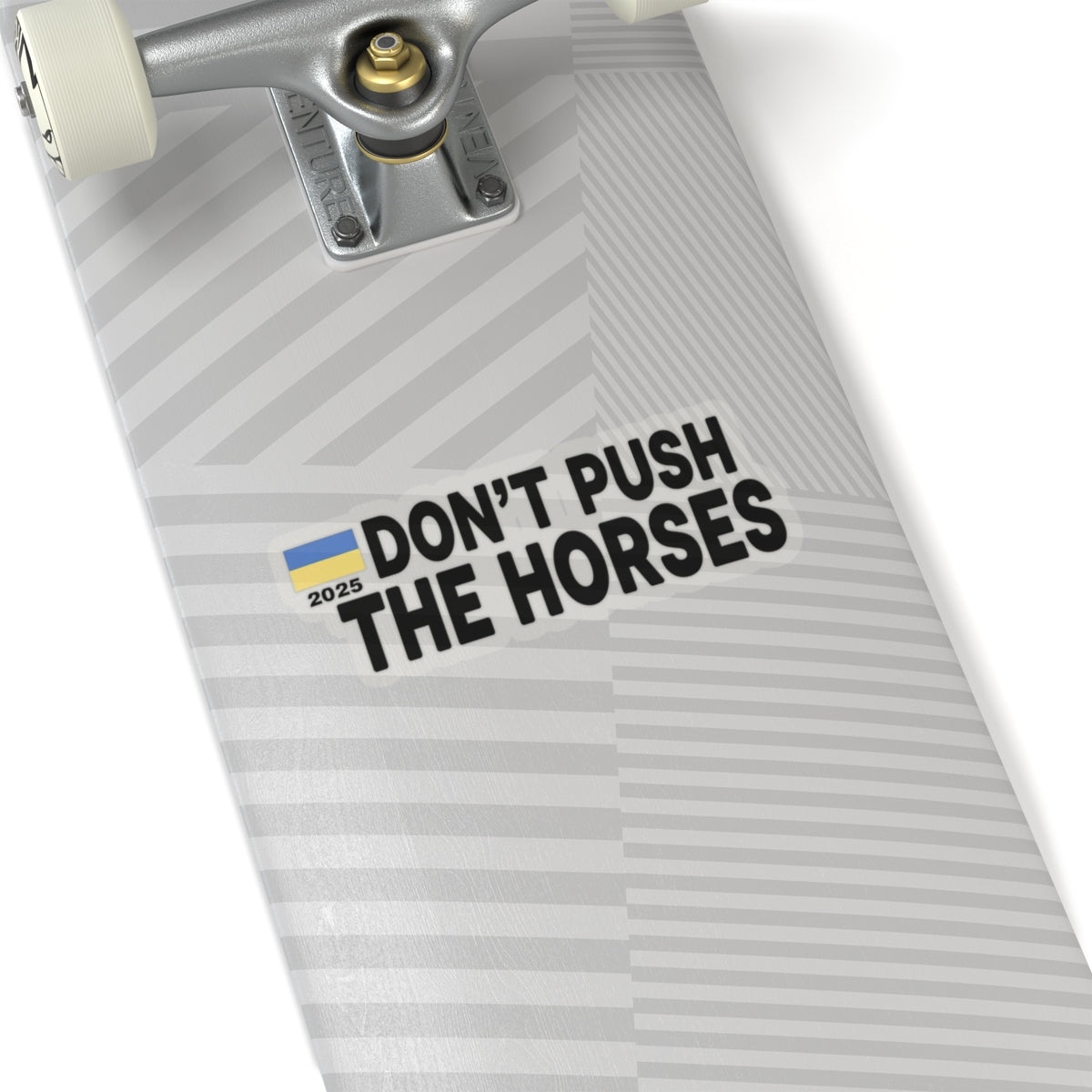 Vinyl Decals for Laptop - Don't Push The Horses | DPTH
