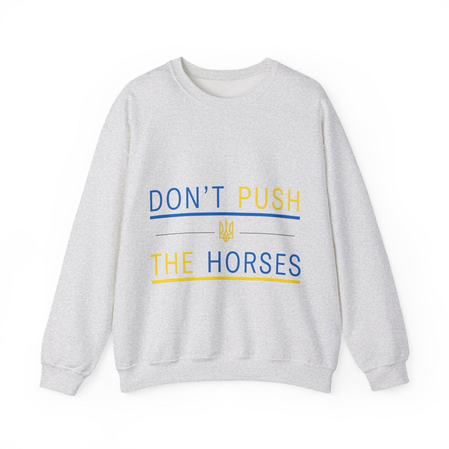 Sweatshirt Don't Push The Horses | DPTH