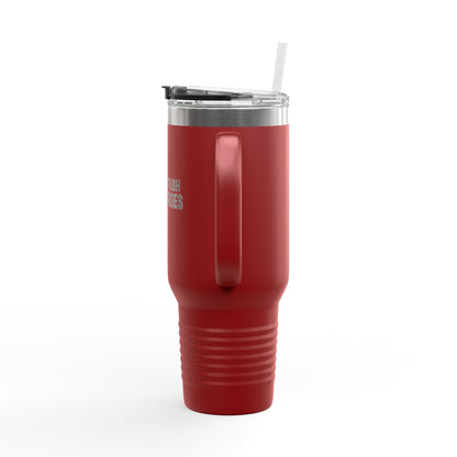 Insulated Travel Mug, 40oz - Don't Push The Horses | DPTH