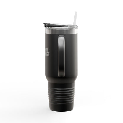 Insulated Travel Mug, 40oz - Don't Push The Horses | DPTH