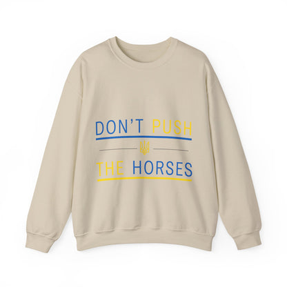 Sweatshirt Don't Push The Horses | DPTH