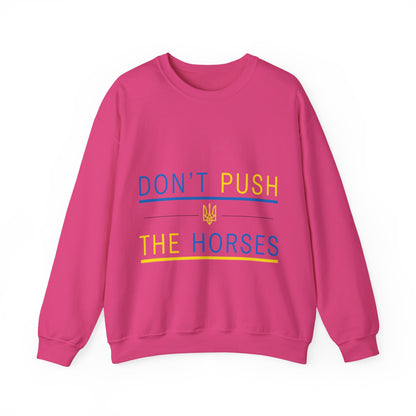 Sweatshirt Don't Push The Horses | DPTH