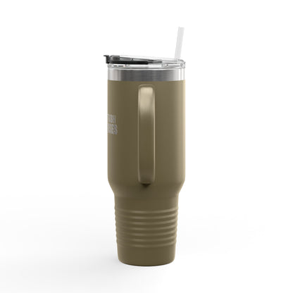 Insulated Travel Mug, 40oz - Don't Push The Horses | DPTH