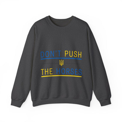Sweatshirt Don't Push The Horses | DPTH