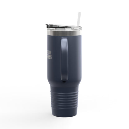 Insulated Travel Mug, 40oz - Don't Push The Horses | DPTH